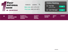Tablet Screenshot of fnbfairfieldiowa.com